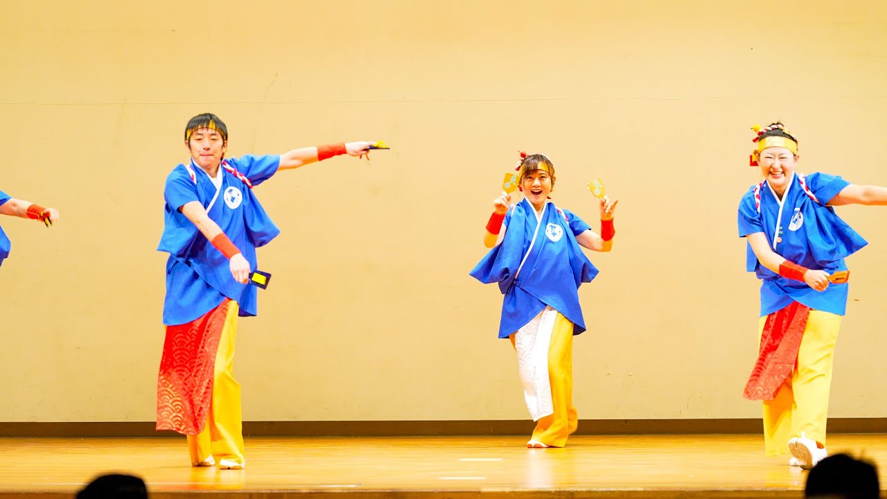 [4K] 輝粋　1部　西成区民センターよさこいフェスタ2024 (中央)