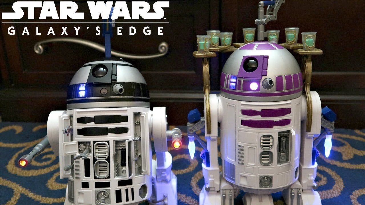 STAR WARS GALAXY'S EDGE R SERIES ASTROMECH DROID REVIEW PLUS ACCESSORIES 2019