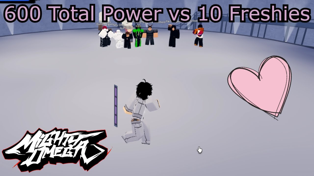 Can 10 Freshies Beat A 600tp? | Mighty Omega