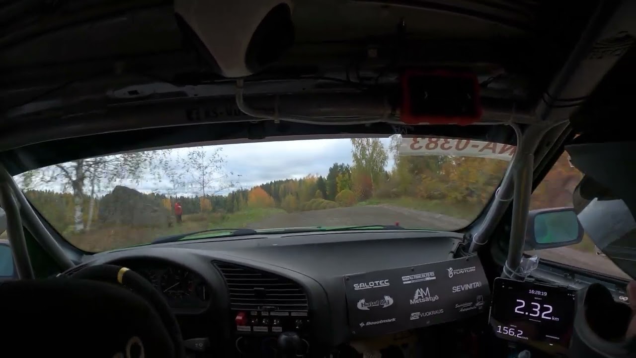 Reeti ralli 2024 Lempää bmw 325