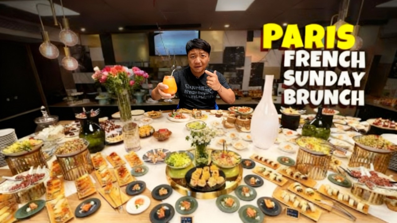 Роскошный французский бранч-буфет «ALL YOU CAN EAT» в Париже, Франция