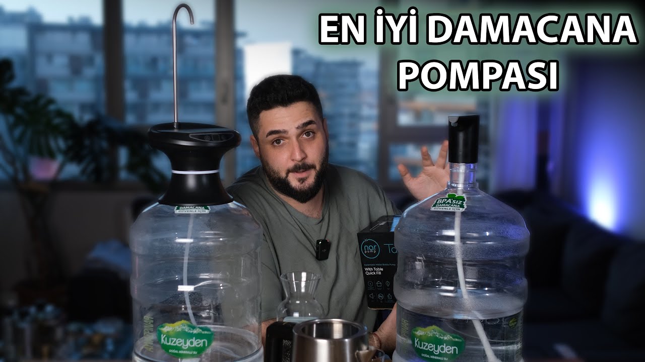Bu Damacana Pompaları Alınır! Nar Pump Whisper ve Nar Pump Table