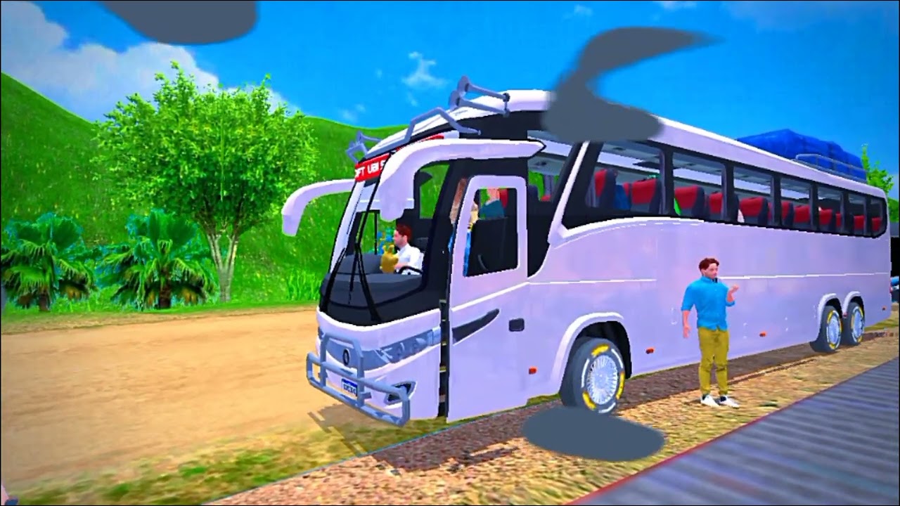 Euro Bus Simulator Gameplay | Realistic Tourist Bus Mod For Bussid @SiTSeTGameplay 