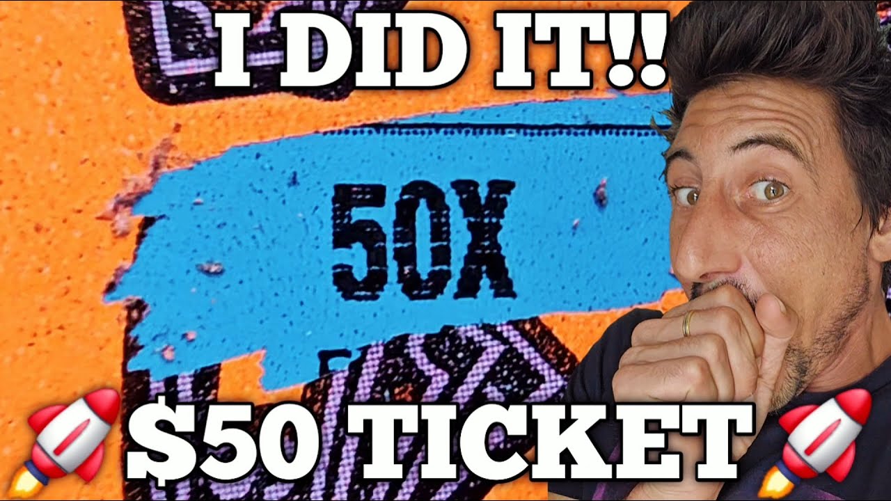 💥50X Baby💥Мне так повезло с билетом за 50 долларов!! | Scratch Life🚀