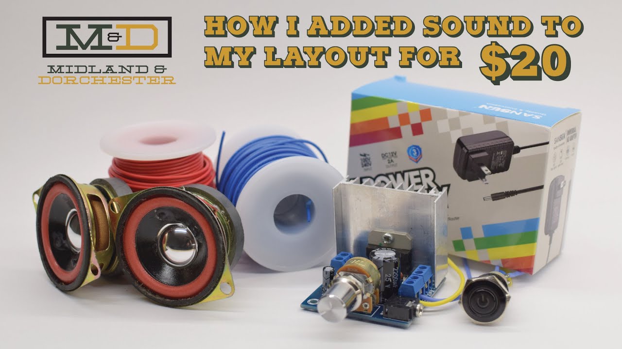 Adding Sound To Your Model Railroad Layout For $20