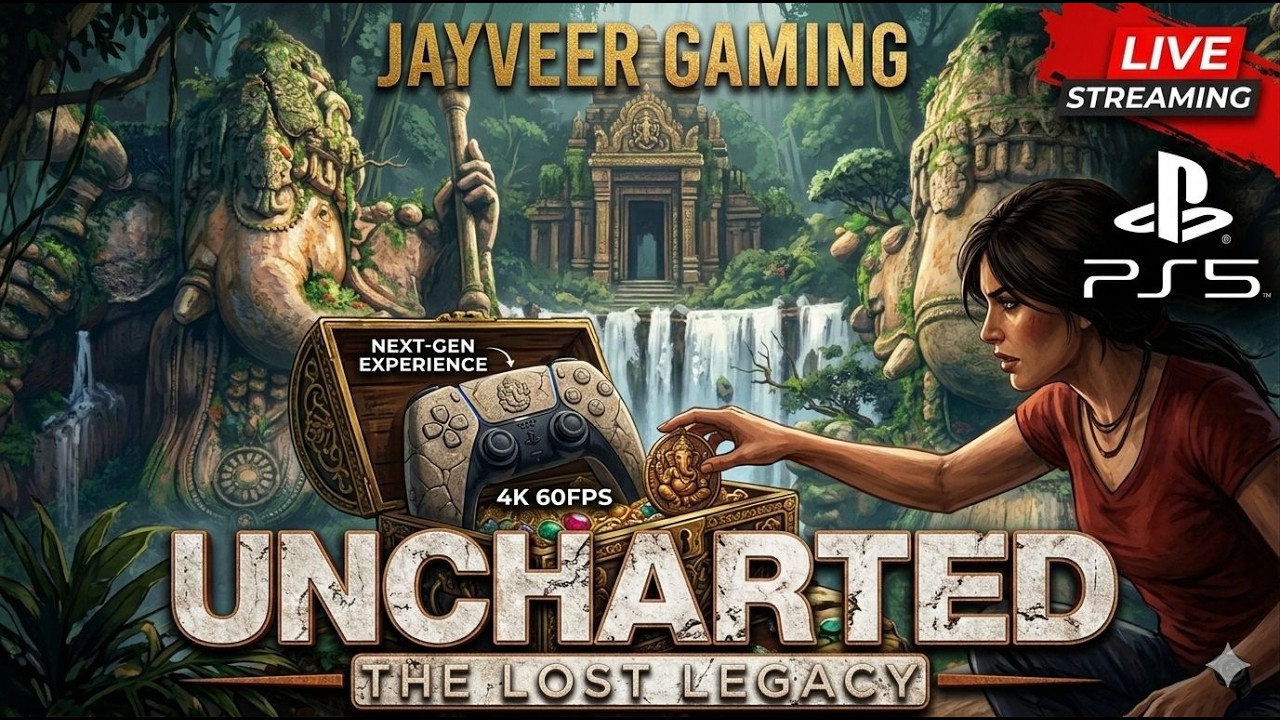 UNCHARTED: THE LOST LEGACY Gameplay  Part 1 - The Western Ghats (PS5)