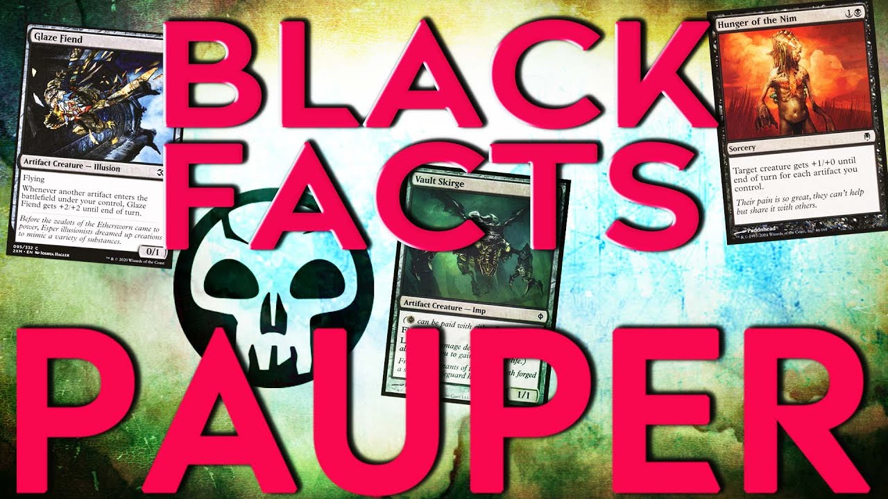 BLACK Facts! A new black Aggro list!  |  MTG PAUPER