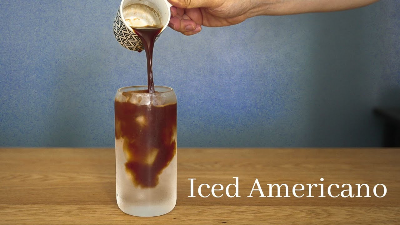 How to Make Iced Americano | Home Cafe | Coffee ASMR | La Pavoni | Niche Zero