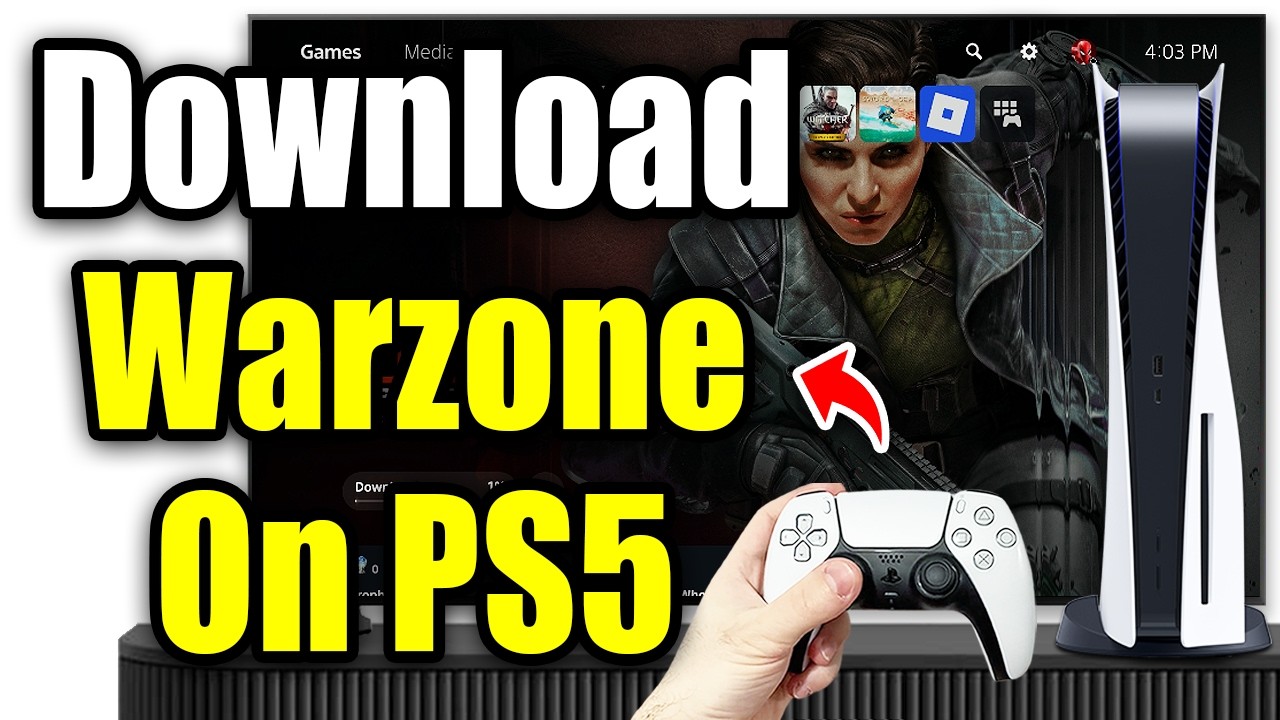 Как скачать Call of Duty Warzone на PS5 (версия для PS4 или PS5!)