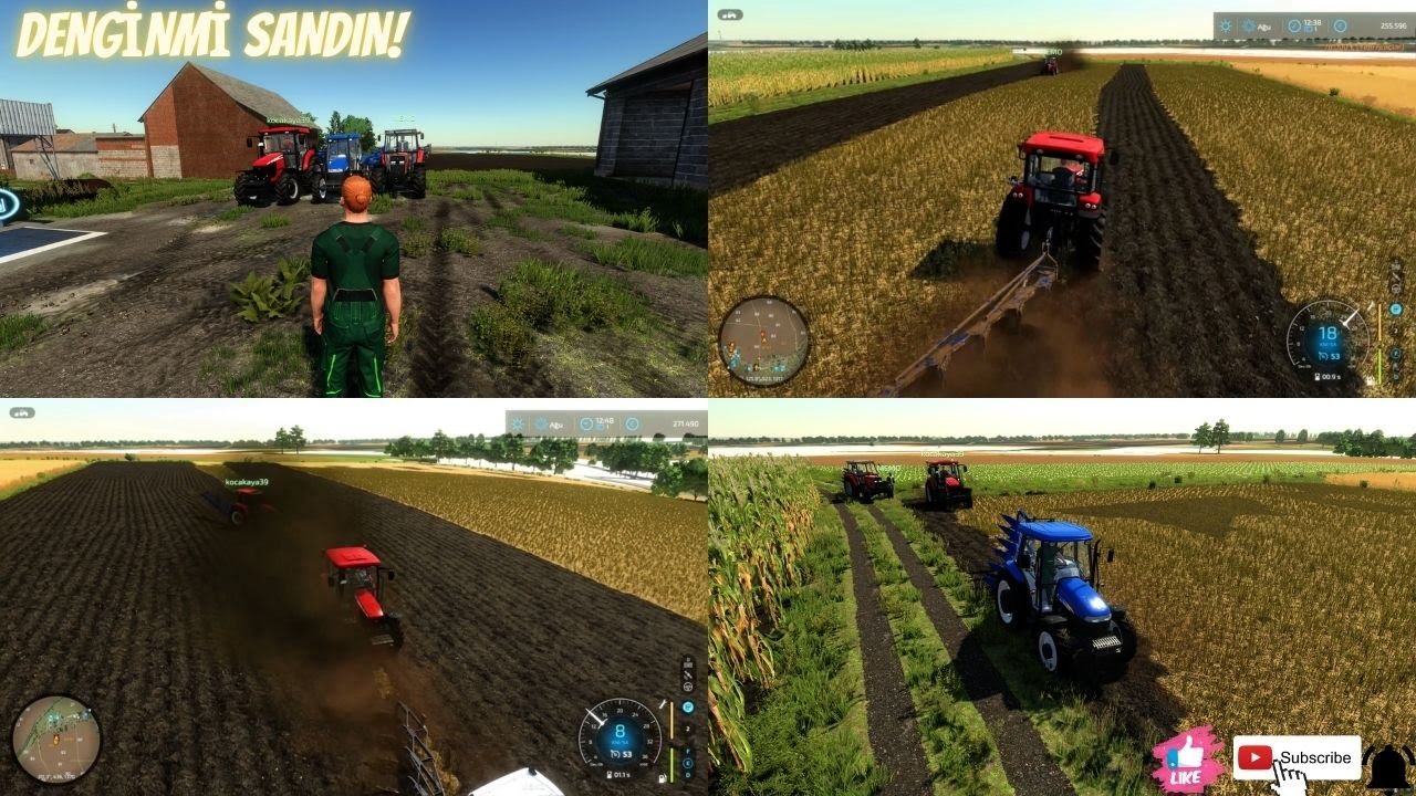 TD85 6 PULLUĞU YEMEDİ! #fs22 #türkmods #tümosan #TD85 #newholland #keşfet #keşfetbeniöneçıkar #akım