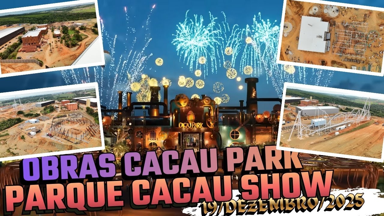 #51 O Segredo de 2 BILHÕES: Fomos ver as obras do CACAU PARK !