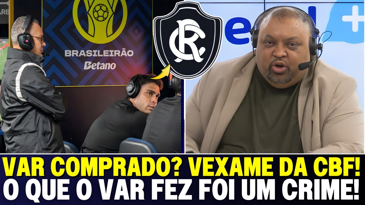 🚨👉ROUBO DESCARADO! O QUE O VAR FEZ COM O REMO HOJE FOI UM CRIME! Leão Azulino