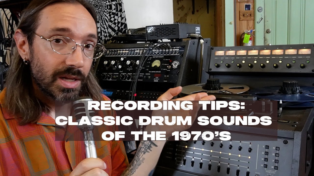 1970's Drum Sounds - Recording and Setup (Part 1)