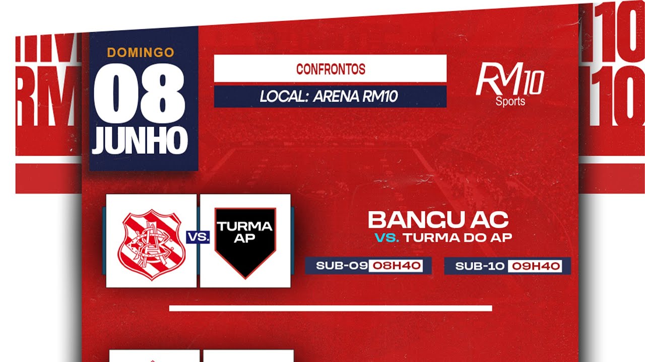 SUB-10 BANGU AC X TURMA DO AP