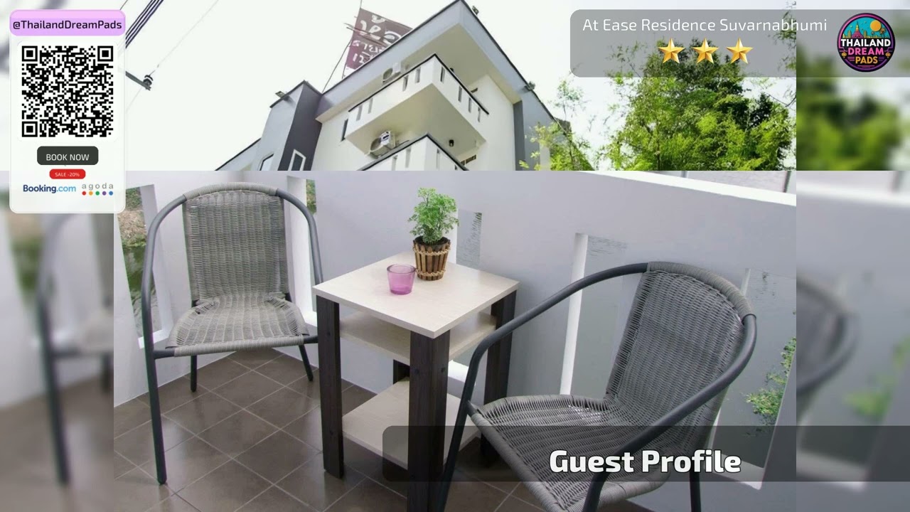At Ease Residence Suvarnabhumi - This Room Is Incredible | Samut Prakan, Thailand🏩