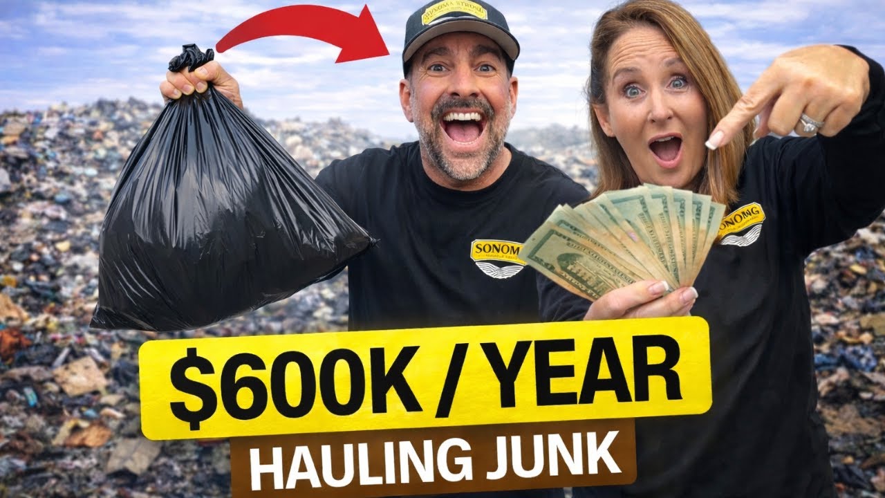 How to Start a Junk Removal Business $600k a YEAR!