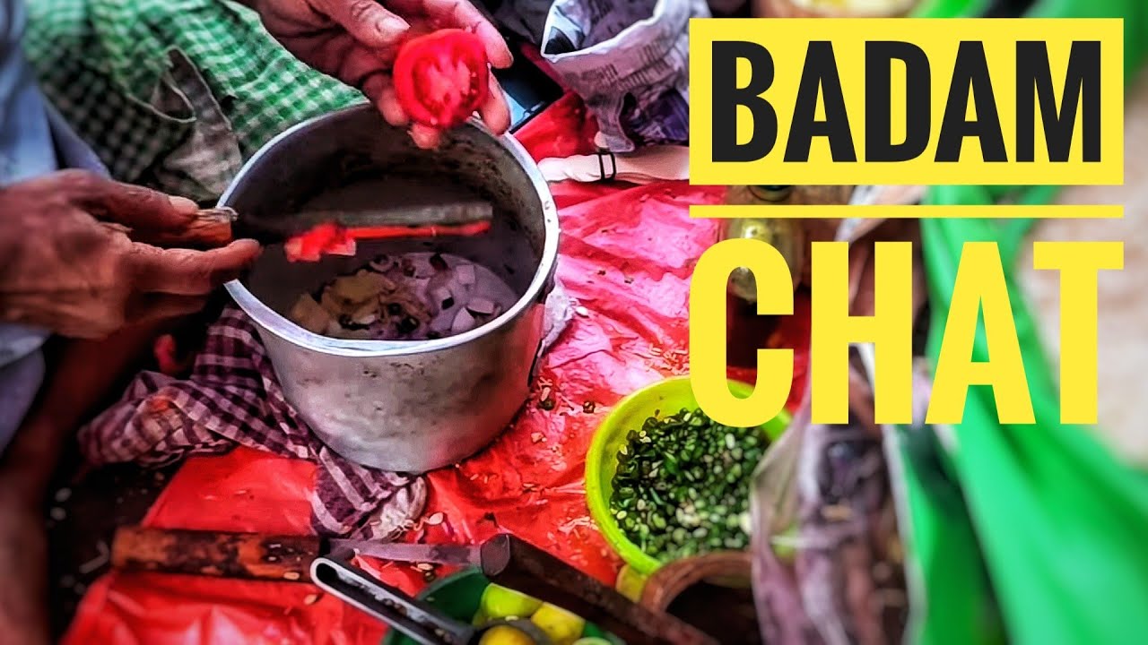 स्पेशल बादाम चाट || Special Badam chat | #streetfood #food #viral #badamchat #kolkatastreetfood #yt
