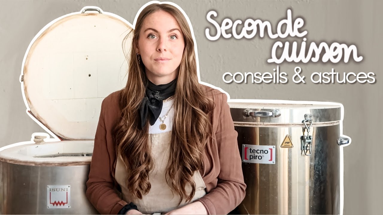 CÉRAMIQUE: SECONDE CUISSON EN DÉTAILS 🔥 courbe de température, chargement du four  👩🏼‍🎨