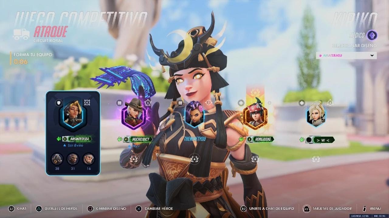 mercy pq no se jugar otra cosa