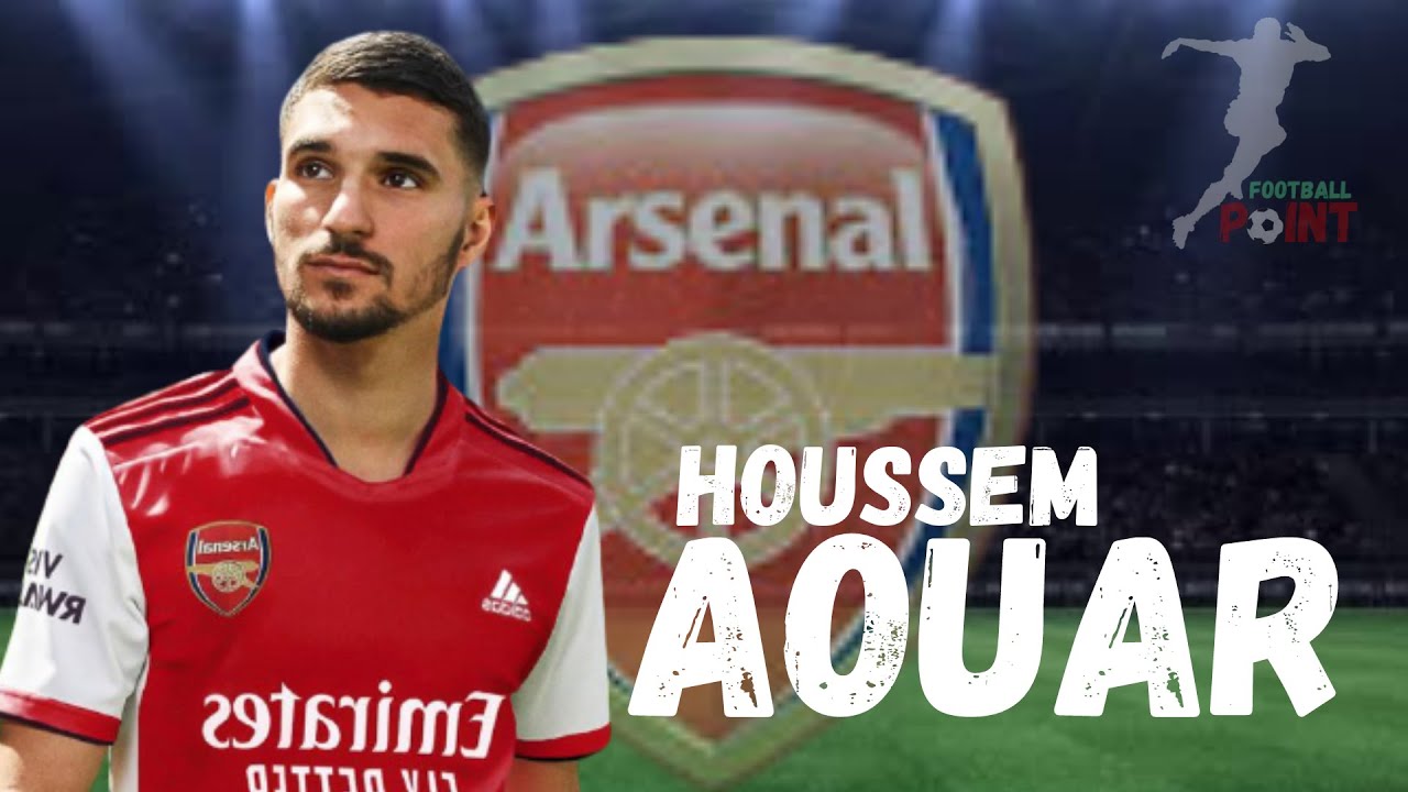 Houssem Aouar 2021 Welcome to Arsenal Crazy Dribbling Skills & Goals | HD