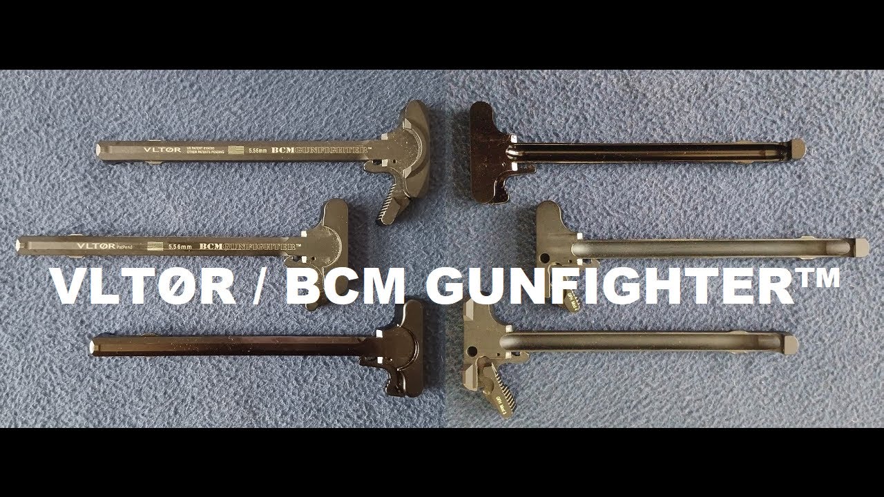 VLTOR / BCM GUNFIGHTER GFH Mod 3, 4 Charging Handles drop in replacements, AR-15 / M-16 / M-4 types