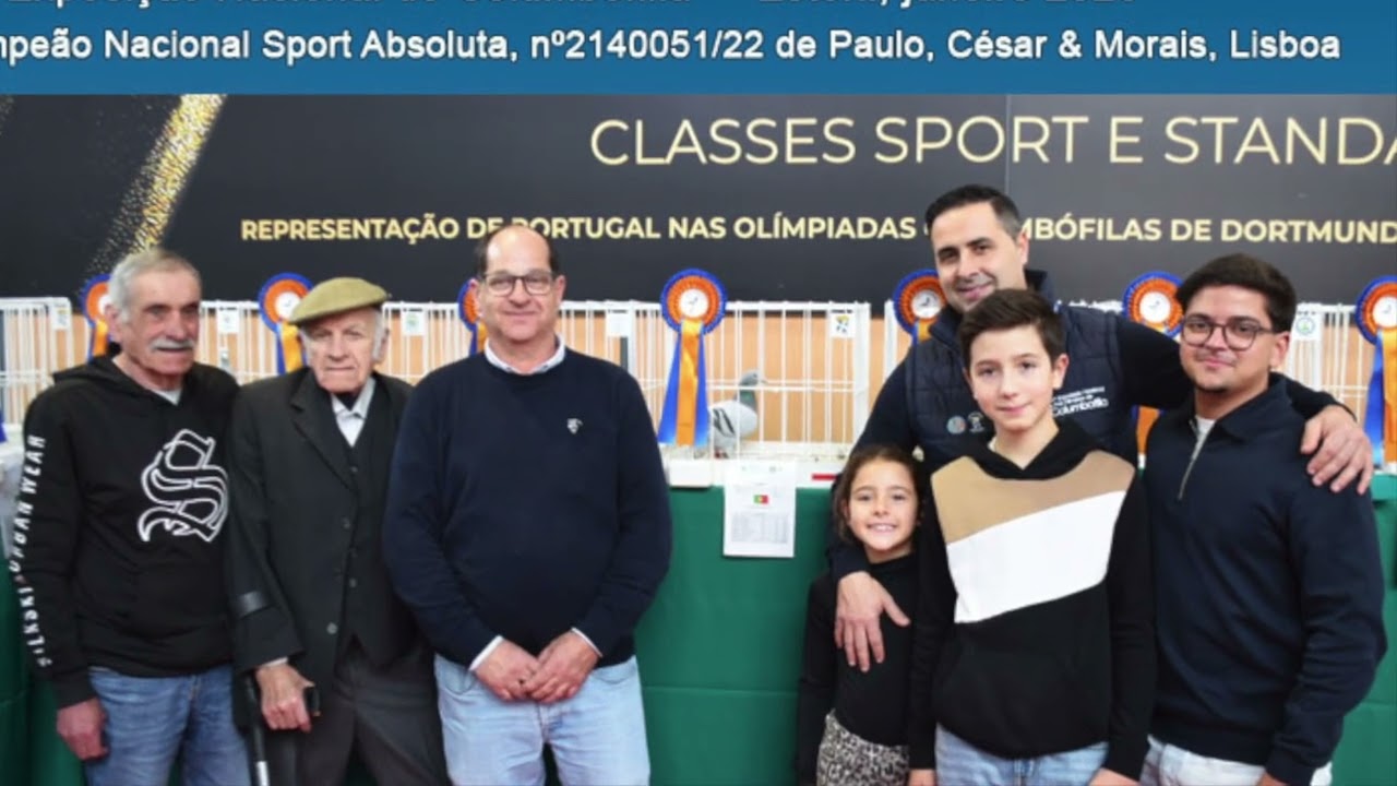 51ª Exposição Nacional de Columbofilia, os Campeões Nacionais!