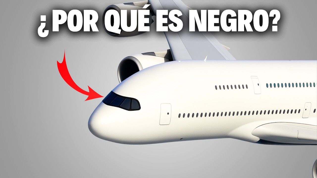 ¿Qué Es Esa MASCARA Negra Que Usan Los AVIONES Modernos?