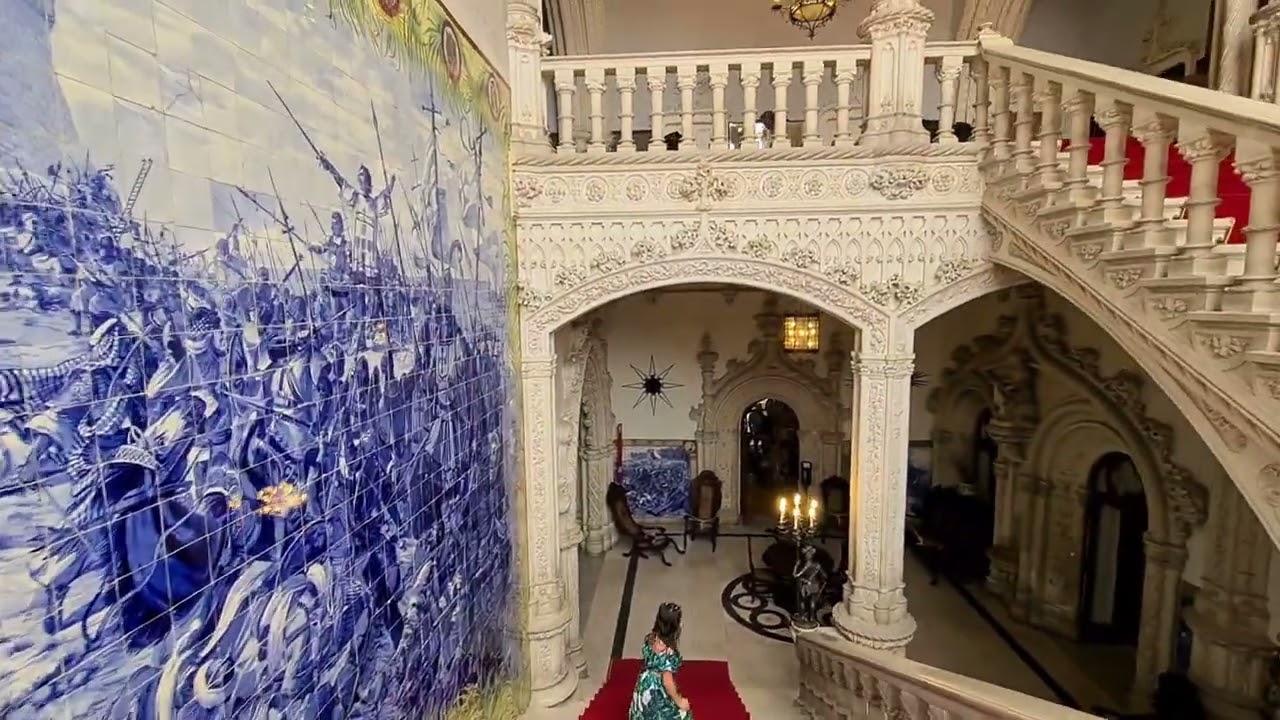The tour of the Palacio de Bussaco