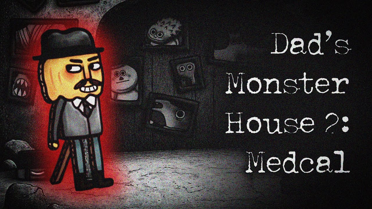 Dad's Monster House: Medal | Full Game | All Achievements | No Commentary | Steam | Horror Game
