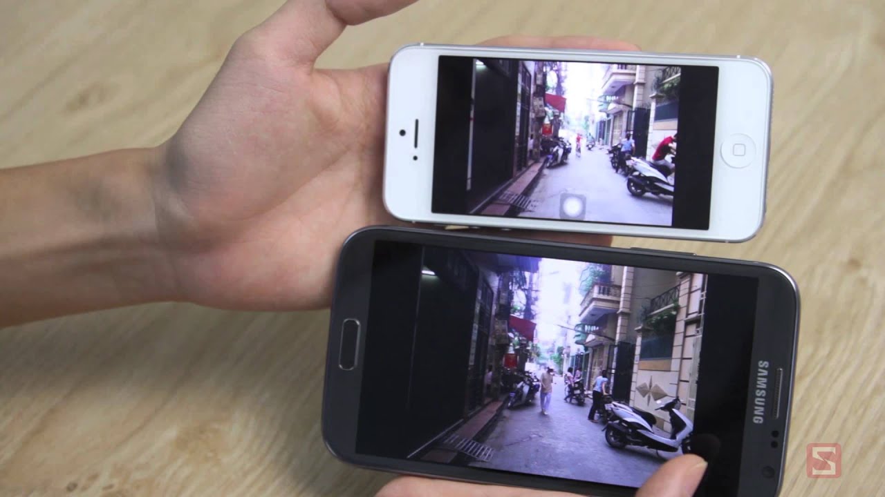 [Galaxy Note II vs iPhone 5] Nên lựa chọn máy nào ? Phần 3