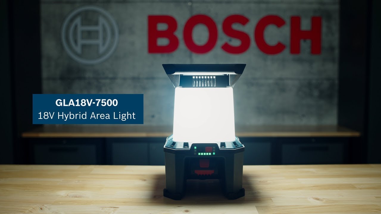 Освещение 360 градусов, настроенное по вашему вкусу: гибридный светильник Bosch Area Light