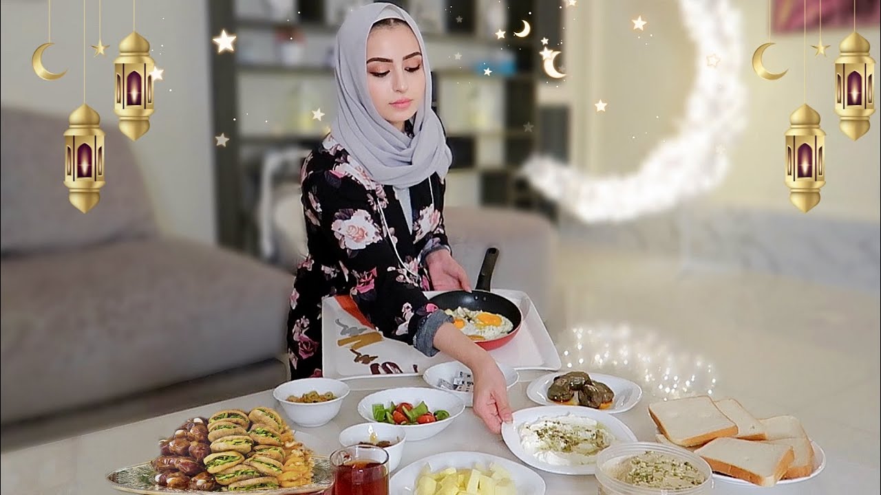 روتينا قبل وبعد السحور 🌙اطيب سحور😍🤤