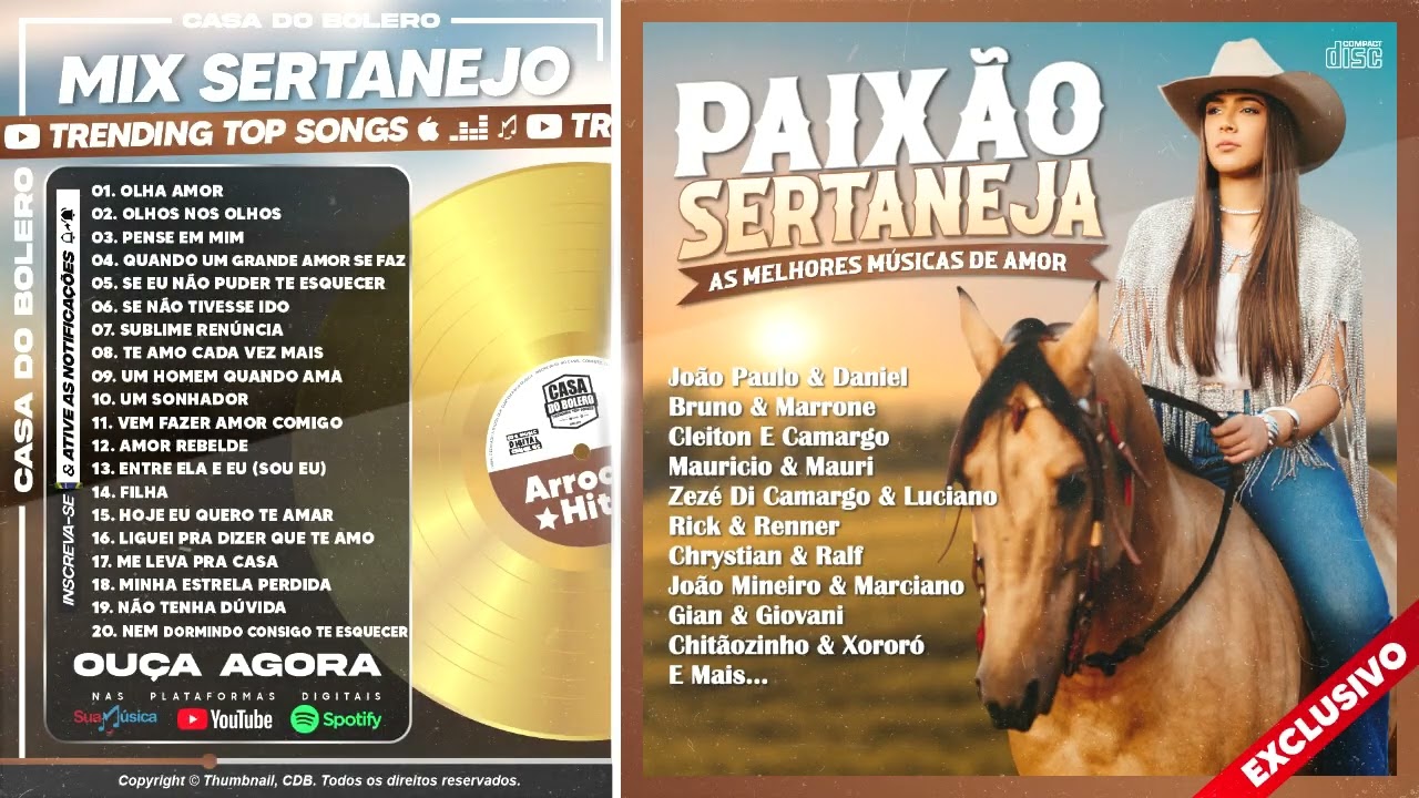 SERTANEJO ROMÂNTICOS AS MELHORES - CLÁSSICOS SERTANEJOS DE TODOS OS TERMPOS - SÓ BALADAS ROMÂNTICAS