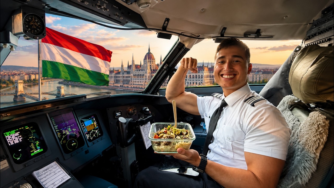 Как мне платят за путешествия, пока я работаю пилотом 🇭🇺