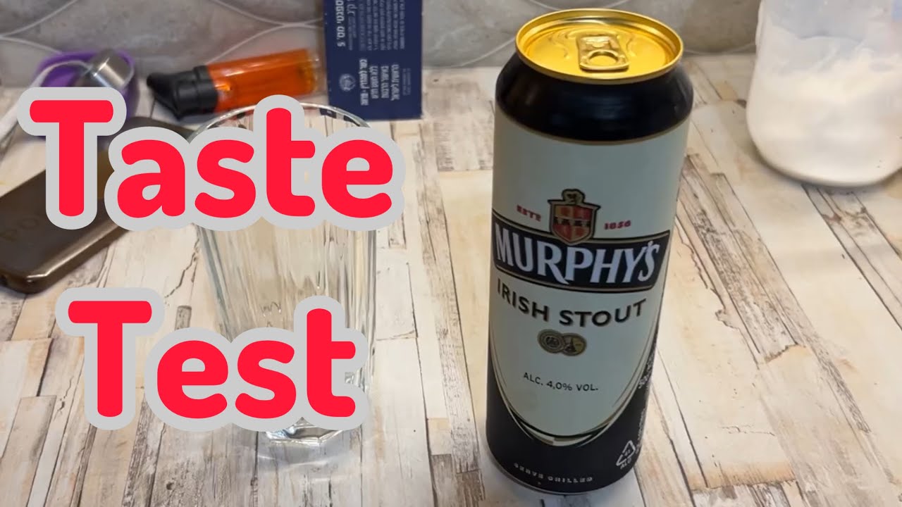 Murphy's irish stout Taste Test Review 