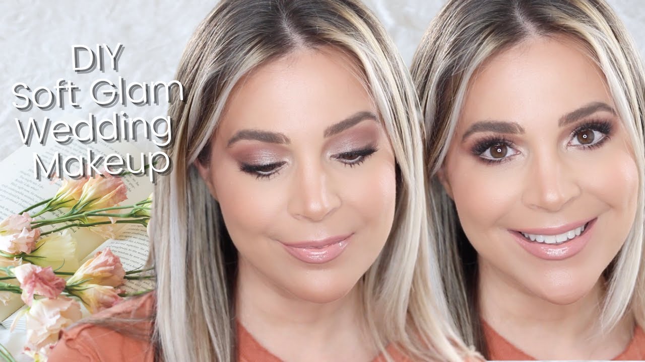 DIY SOFT GLAM BRIDAL MAKEUP TUTORIAL | MORPHE Truth or Bare Palette
