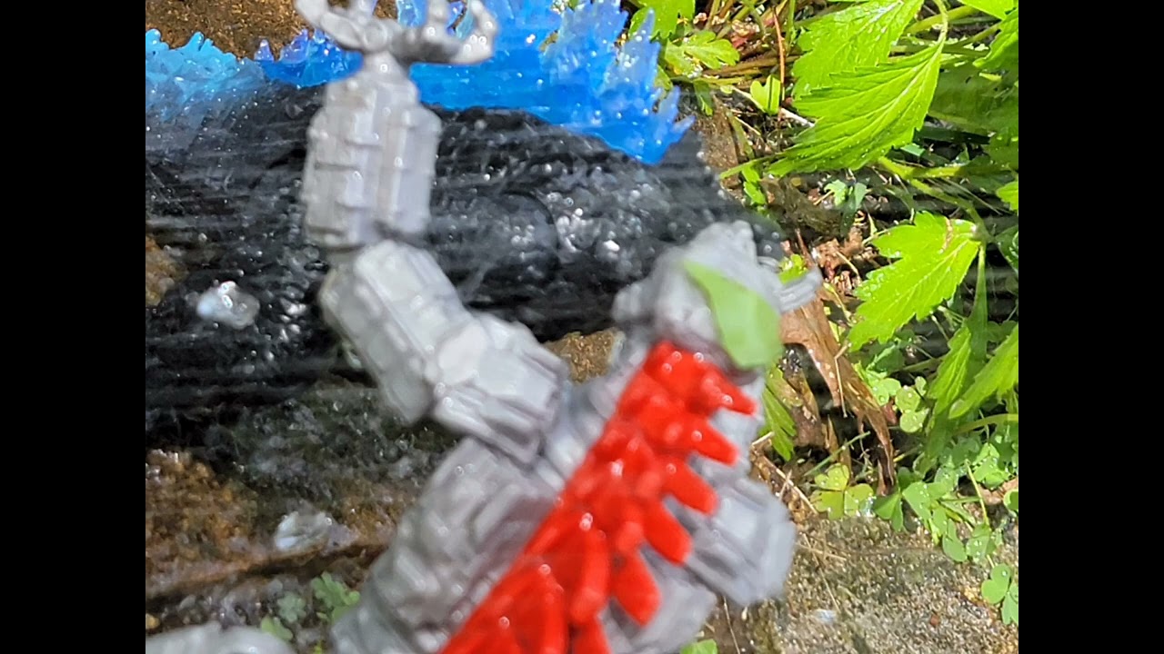 stop motion Godzilla attack by Trace Taylor