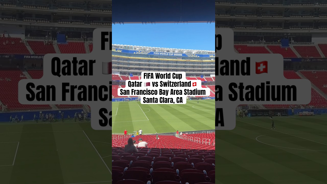 Совет для Levi's Stadium: ряды 33-35 обычно находятся в тени. 🥵 #чемпионатмирапофутболу2026 #чемп...