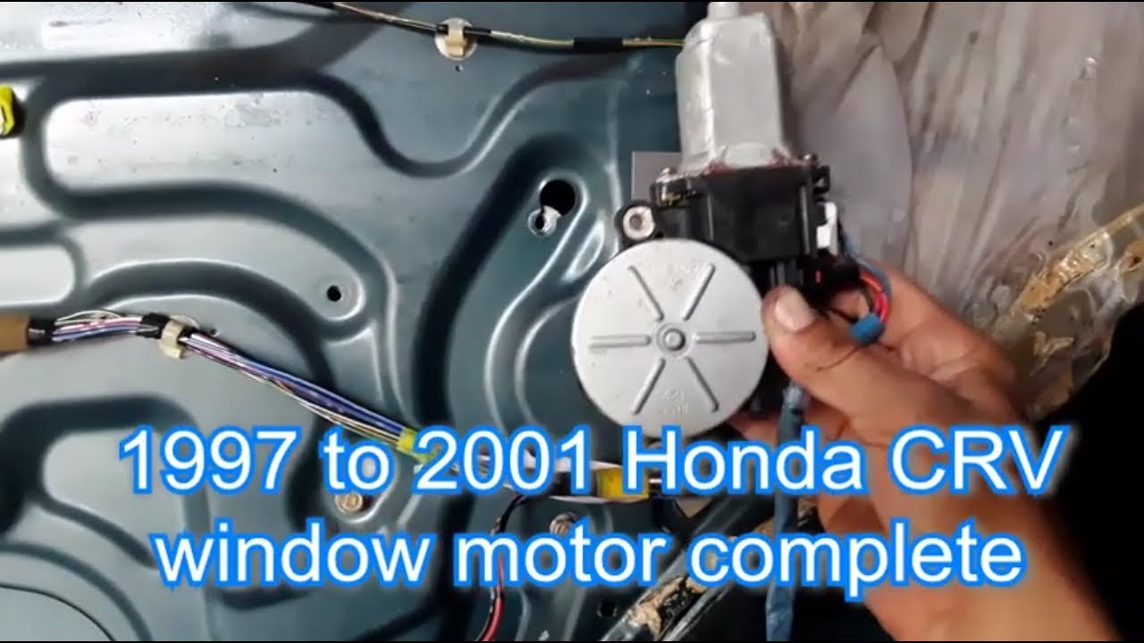 1997 to 2001 Honda CRV window motor complete #hondacrv