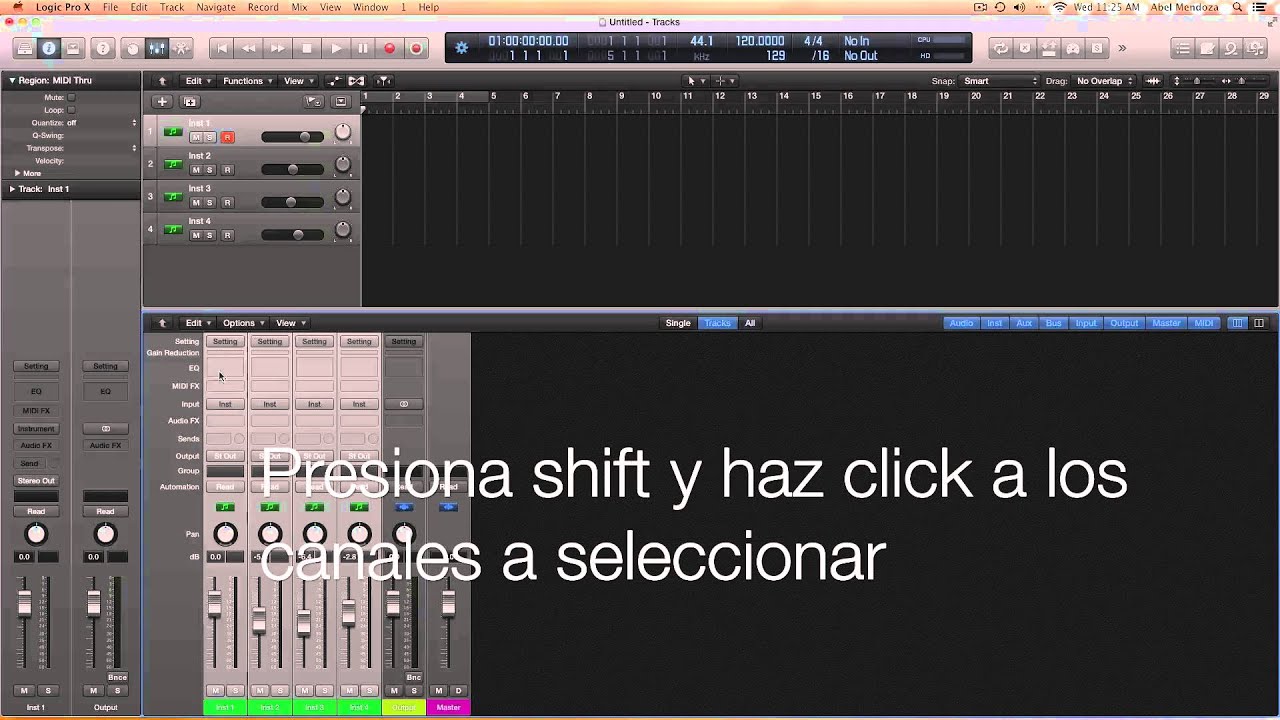 Creando Mezclas Para Audifonos ''Headphone Mix'' - Logic Pro X