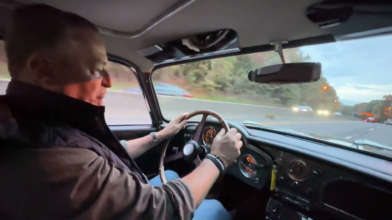 1962 Aston Martin DB4 Series IV Road Test Passenger POV