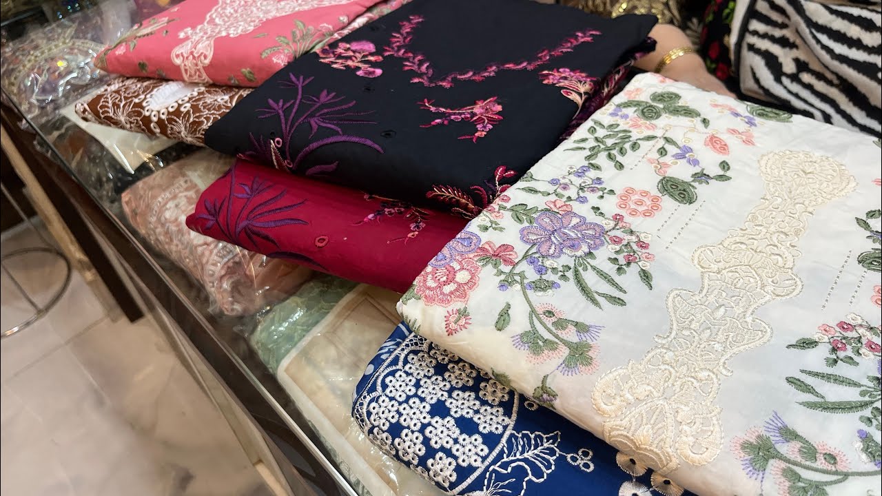 ₹1600 Cutwork Chikankari semi atiched suits | Trending & affordable | kolkata online shopping