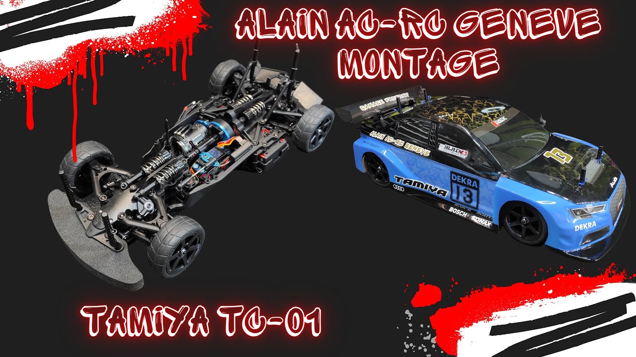 MONTAGE | Kit TAMIYA TC-01 #58681(Formula E ou Touring Car 1/10)