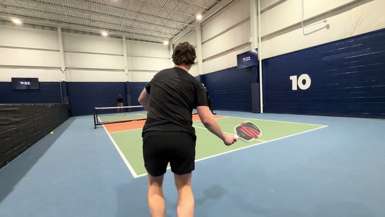 High Level 4.5 Pickleball. Great Watch! Smart Dinks, Counters and Drives! Dan/Jeremy vs Sam/Alain 2
