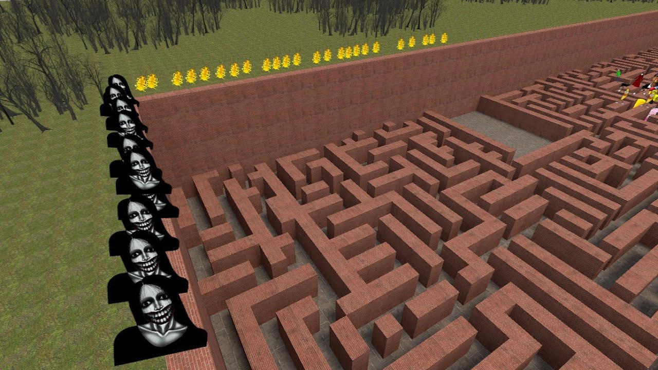 Scary Nextbots Chassing Me In Gmod Liminal #gaming_adnan #gmod #nextbots #memes