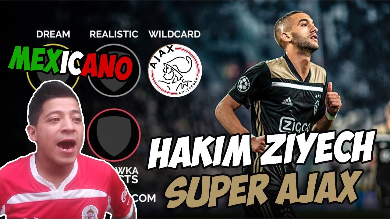 MEXICANO REACCIONA A HAKIM ZIYECH *SUPER AJAX* Skills & Goals