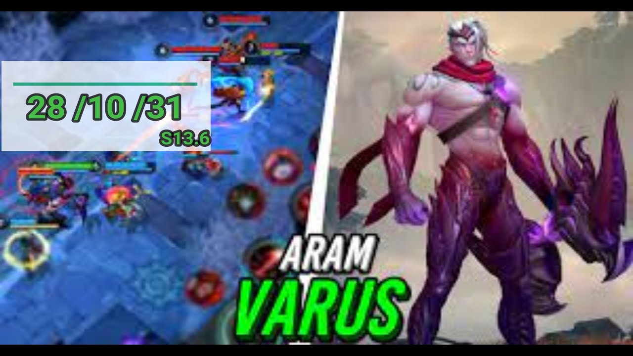 Dark Harvest Varus ARAM Runes/Build (Patch 13.6) | High Elo ARAM