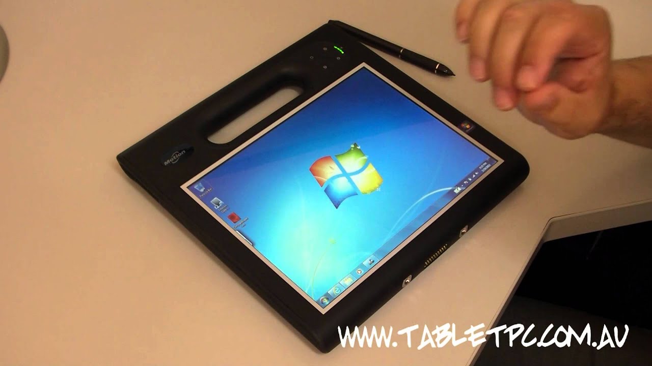 Motion Computing F5v - Rugged Windows 7 Tablet PC with Wacom Digitizer and Multi-Touch