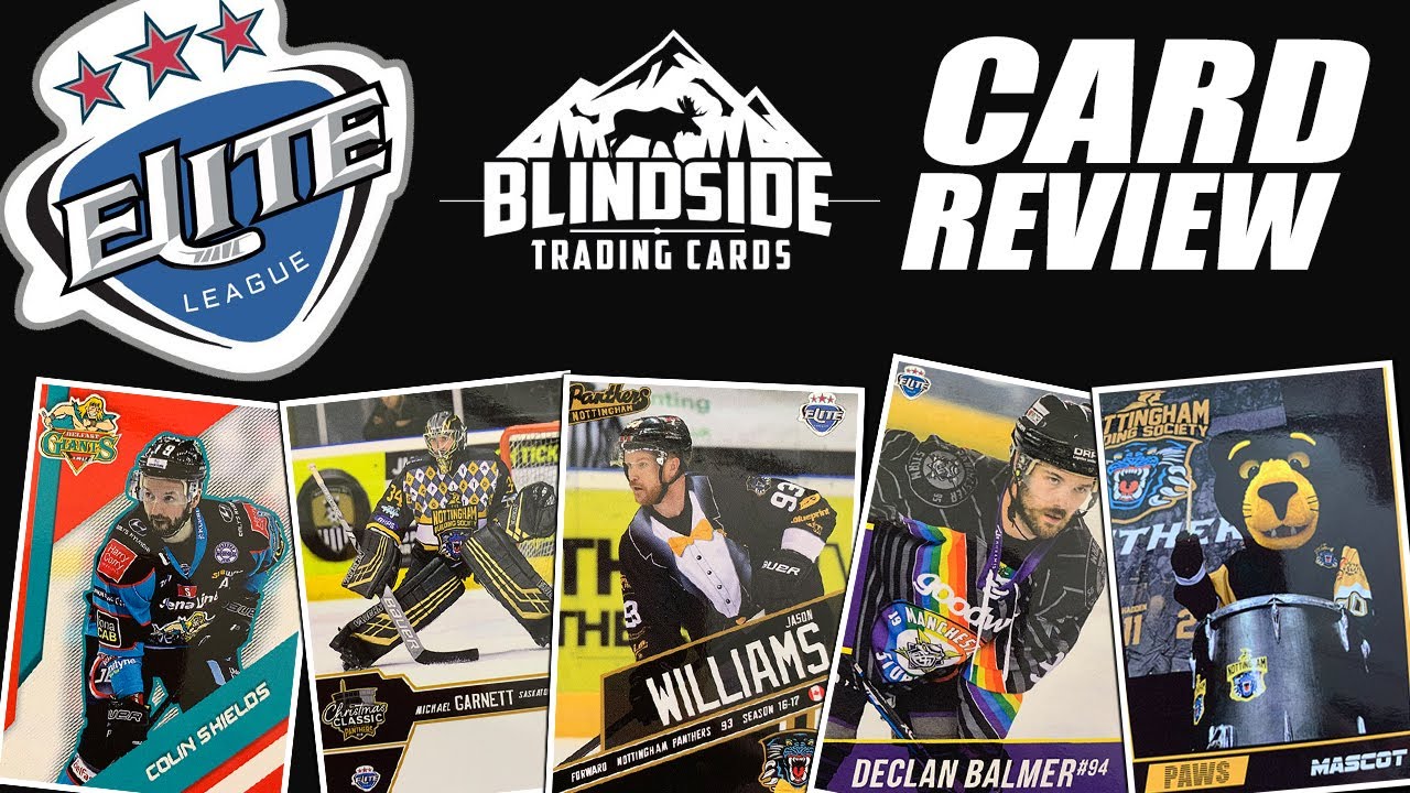 EIHL Blindside Trading Cards Review!
