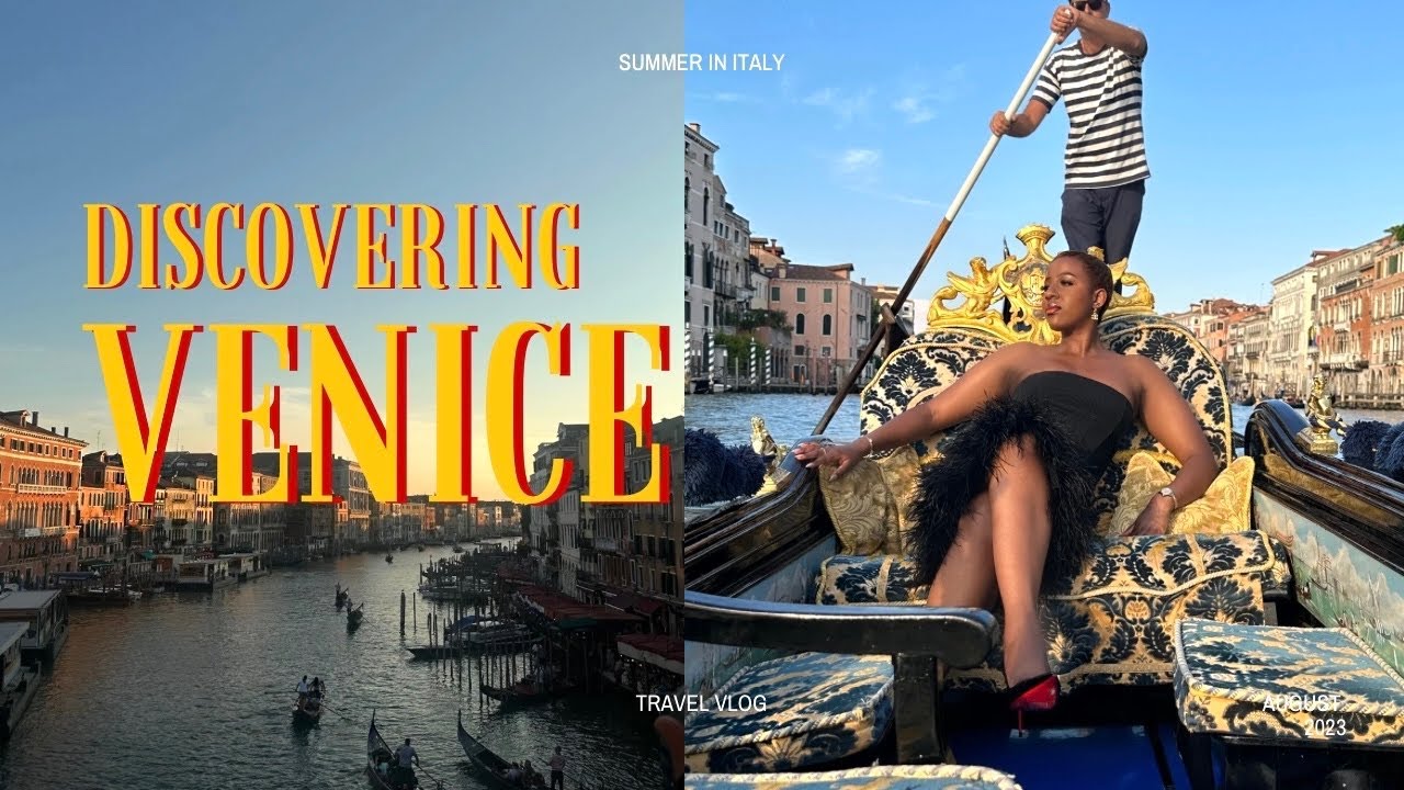 Venice Italy Travel Vlog | Gondola Ride, Exploring, The Best Food Spots & More | August 23